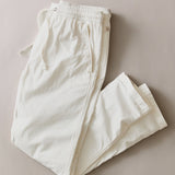 Marine Layer Saturday Stretch Beach Pant in White
