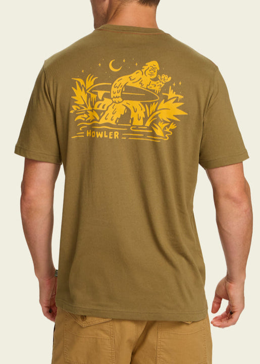 Howler Bros - Mens - Tops - Tees - Squatch Rider Pocket T-Shirt - MTT Collective