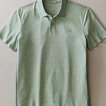 Marine Layer Air Polo in Iceberg Green