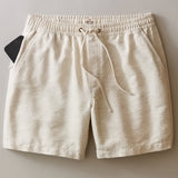 Marine Layer Saturday Beach Short 6in in Natural/Tan