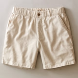 Marine Layer Saturday Hemp Chino Short 7in in Natural