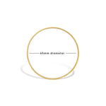 Gold bangle set detail