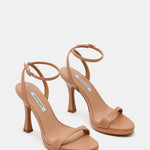 Steve Madden Sacramento natural leather heel, side view