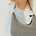 Sienna Slouchy Woven Shoulder Bag in Checkered Black