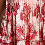Floral Pintuck Sleeveless Top
