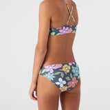 Girl's Layla Floral Strappy Side Bralette Swim Set