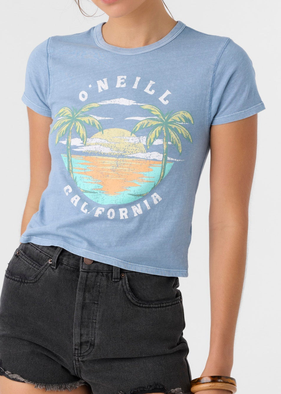 O'Neill - Womens - Tops - Tees - Golden State Shore Tee - MTT Collective