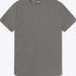 AO Curve Hem Tee in Charcoal, front