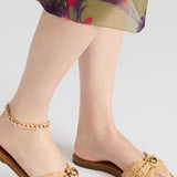 Dipsy Natural Raffia Sandal