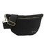 Suede Westlyn Woven Bum Bag in Suede Black