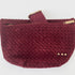 Suede Westlyn Woven Bum Bag in Suede Burgundy