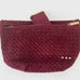 Suede Westlyn Woven Bum Bag in Suede Burgundy