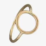 Luna Circle Ring | Gold