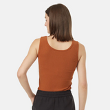Ribbed Basic Fitted Cami