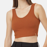Cropped Fitted Tank