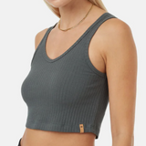 Cropped Fitted Tank
