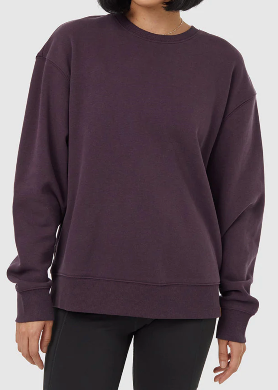 Tentree - Womens - Tops - Sweaters - TreeFleece Relaxed Crew - MTT Collective
