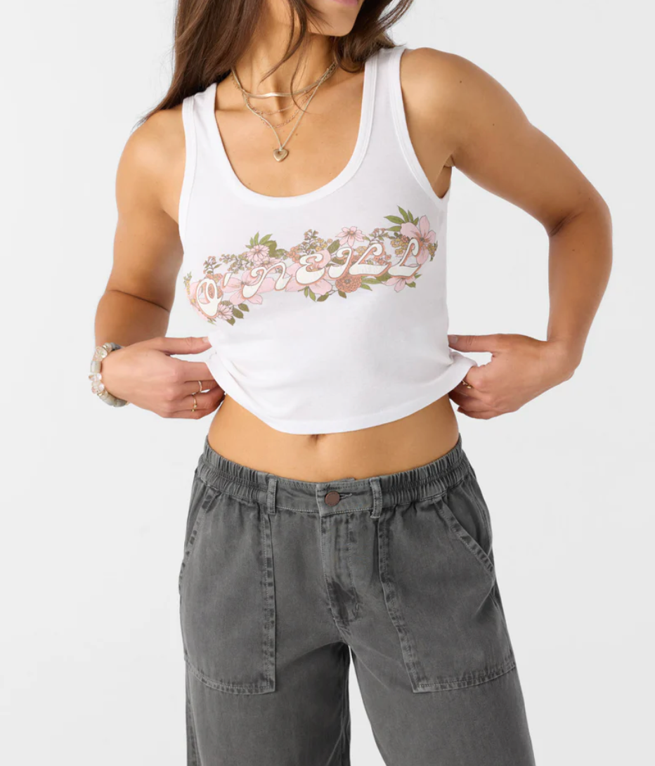 O'Neill - Womens - Tops - Tanks - Flora Flora Tank - MTT Collective