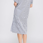 Allie Rose - Womens - Dresses - Aileen Breezy Striped Shirt Dress - MTT Collective