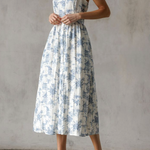 Storia - Womens - Dresses - Morgan Elegant Pattern Maxi Dress - MTT Collective