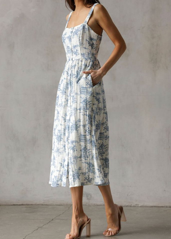 Storia - Womens - Dresses - Morgan Elegant Pattern Maxi Dress - MTT Collective