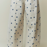 Peach Love California - Womens - Bottoms - Pants - Polka Dot Printed Wide Denim Pants - MTT Collective