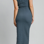 Umgee - Womens - Dresses - Callie Textured Knit Sleeveless Dress - MTT Collective
