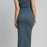 Umgee - Womens - Dresses - Callie Textured Knit Sleeveless Dress - MTT Collective
