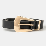 Renata Bulky Buckle Vegan Leather Belt
