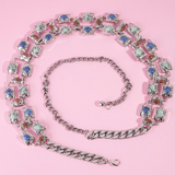 Gideon Western Concho Stone Chain Belt