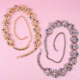 Gideon Western Concho Stone Chain Belt