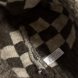 Camila Checkered Pom Beanie