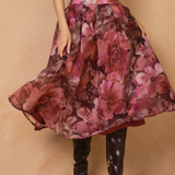 Florence Fleur de Lune Midi Skirt
