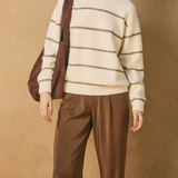 Miranda Striped Crewneck Sweater