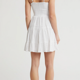 All Over Eyelet Embroidered Mini Dress