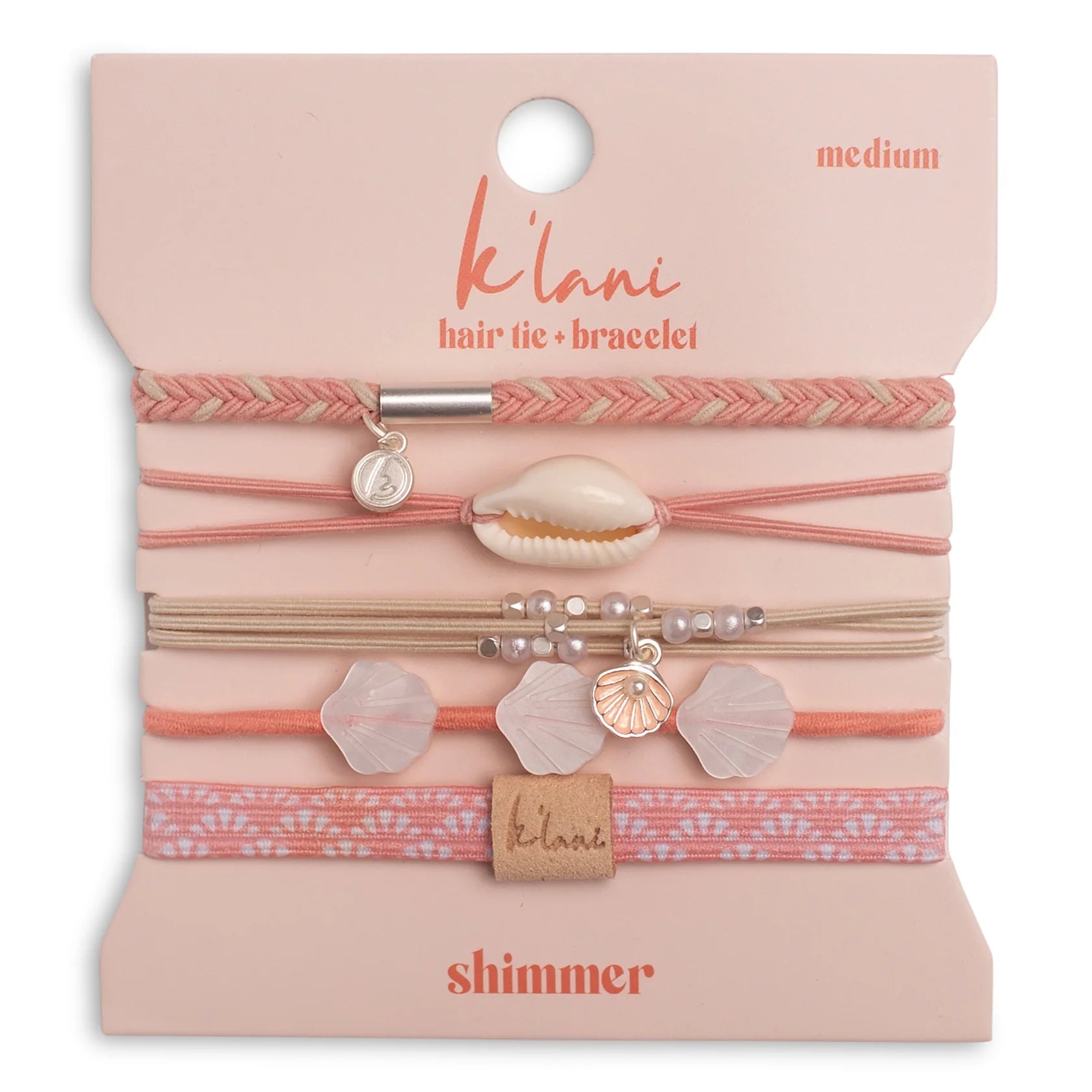 K'lani - Womens - Accessories - Hair - Shimmer - Hair Tie Bracelet - MTT Collective