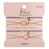 Sisters - Hair Tie Bracelet