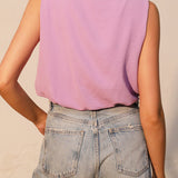 The Love Galore Matte Bubble Crop Top