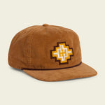Howler Bros H Bolt Motif snapback in Tan Corduroy, front