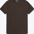 AO Curve Hem Tee in Truffle, front