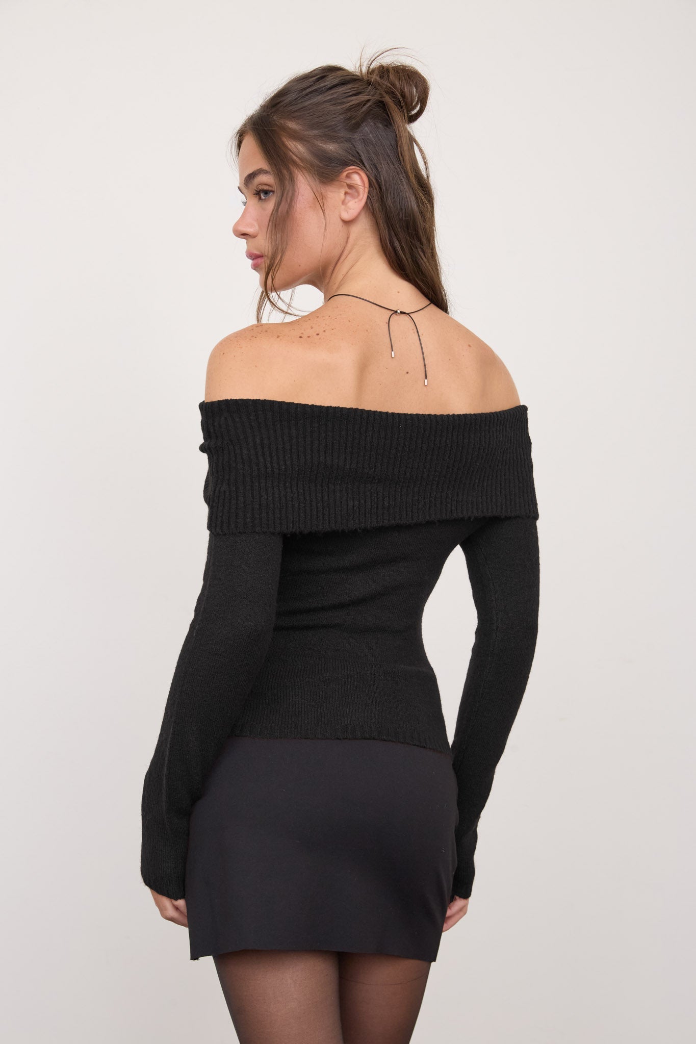 Lakeside Off Shoulder Knit Sweater