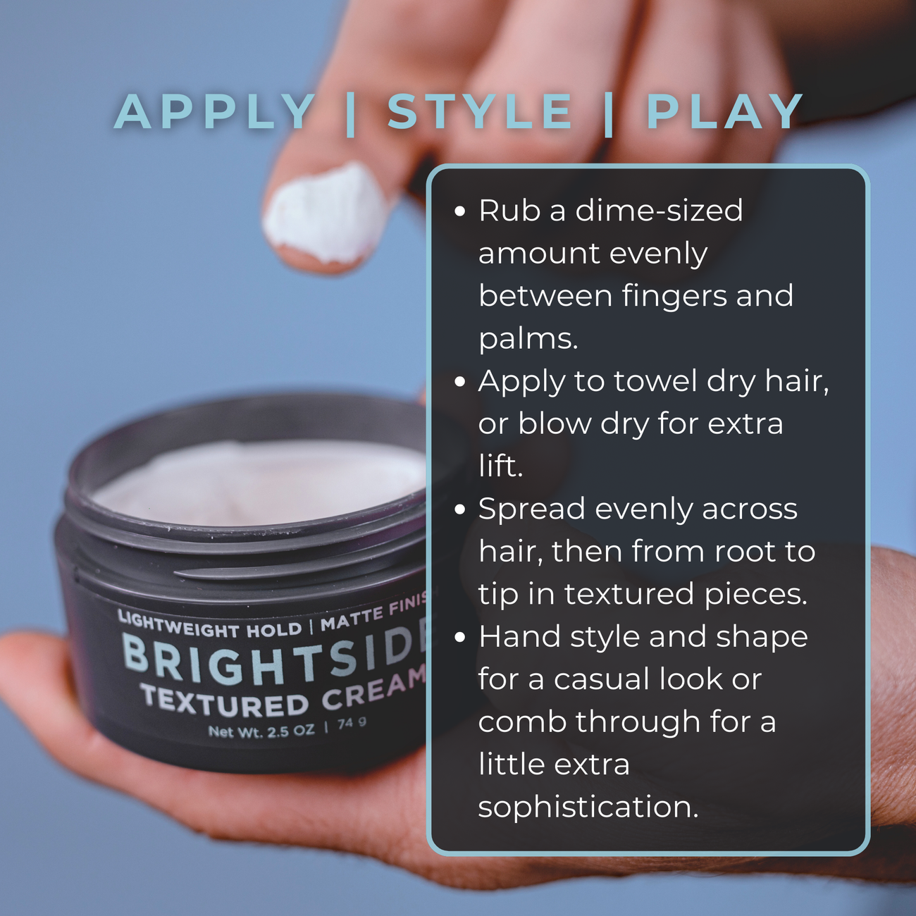 Brightside - Lifestyle - Haircare - Textured Cream - MTT Collective