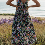 Enchant Me Midi Dress in Midnight - MTT Collective