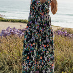 Enchant Me Midi Dress in Midnight - MTT Collective