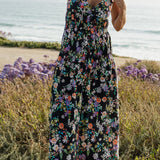 Enchant Me Midi Dress in Midnight - MTT Collective