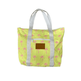 Palm Tree Water Resistant Tyvek Shoulder Tote
