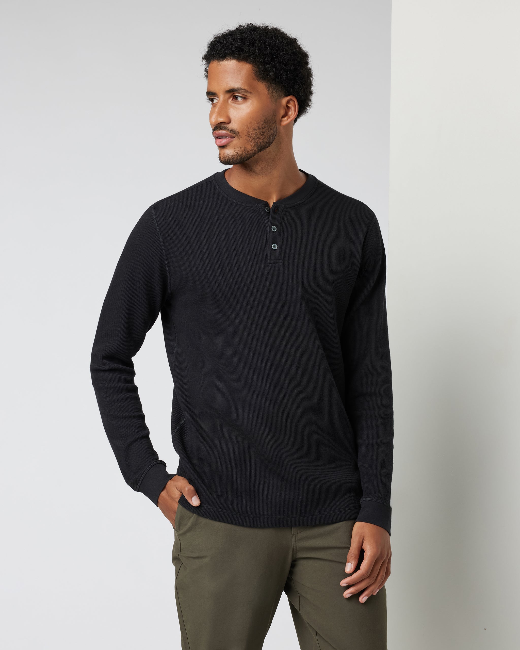 VUORI - Mens - Tops - Henleys & Thermals - Waffle Henley - MTT Collective
