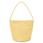 Matisse Vancouver Bucket Bag in butter yellow leather, front view