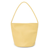 Matisse Vancouver Bucket Bag in butter yellow leather, front view