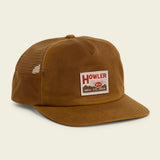 Howler Bros HB Mfg. Co. snapback in Waxed Canvas, front